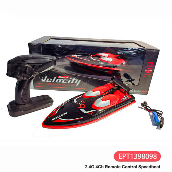 2.4G 4Ch Speedboat Rc Speed Boat Fast Speed up to 10+ MPH RC Pool LakeS River Boat Remote Control Boat for Adults & Kids - Image 12