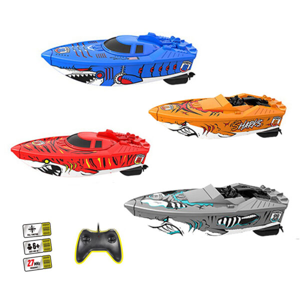 4Ch Remote Control Boat Rc Small Boats Toy New Toys Model for Adults & Kids - Image 2