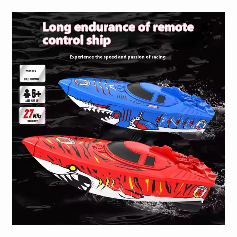 4Ch Remote Control Boat Rc Small Boats Toy New Toys Model for Adults & Kids - Image 3