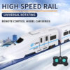 Electric Remote Control Car 4ch Rail Vehicle Model Toy Rc High Speed Radio Music Children Track Cars Toy with Light Sound - Image 15