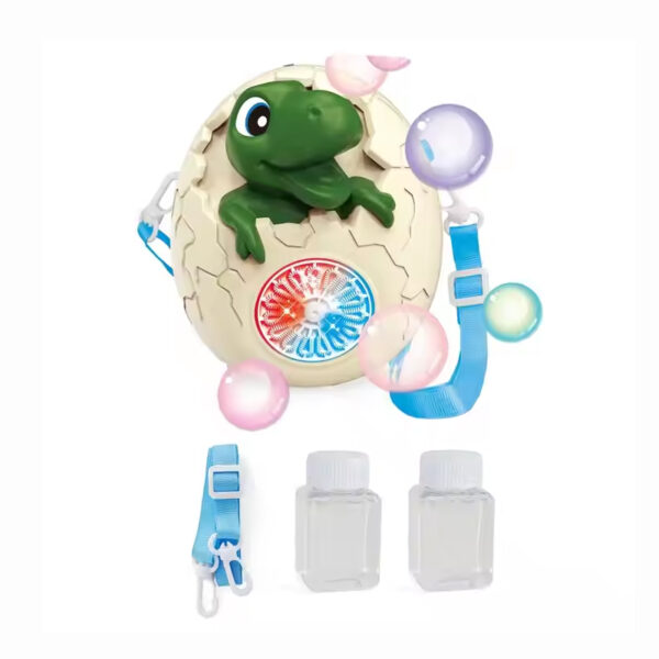 Cute Duck Egg Bubble Machine Toys Child Outdoor Summer Cool Bubble-Machine-Toy for Kids - Image 4