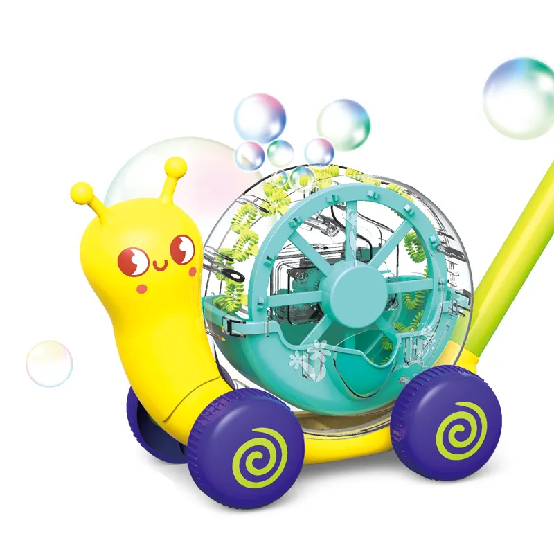 Electric Bubble Snail Cart Toy Bubble Soap Machine Kids Other Outdoor Garden Toy for Kids - Image 5