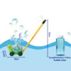 Electric Bubble Snail Cart Toy Bubble Soap Machine Kids Other Outdoor Garden Toy for Kids - Image 17