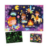 96pcs Glow in the Dark Jigsaw Puzzle Toy Kids Early Educational Luminous Puzzles Game Unique Piece Design Magic Puzzle Set - Image 14