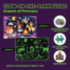96pcs Glow in the Dark Jigsaw Puzzle Toy Kids Early Educational Luminous Puzzles Game Unique Piece Design Magic Puzzle Set - Image 16
