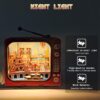 Creative Gift Wooden 3d Tv Set Building Puzzle Mini Kit Building Toy Miniature Doll House Diy Toys for Kids - Image 17