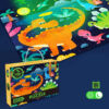 Children’s Puzzle Plane Glow-in-the-dark Puzzle Block Puzzle Early Education Assembly Toy - Image 13