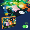 Children’s Puzzle Plane Glow-in-the-dark Puzzle Block Puzzle Early Education Assembly Toy - Image 16