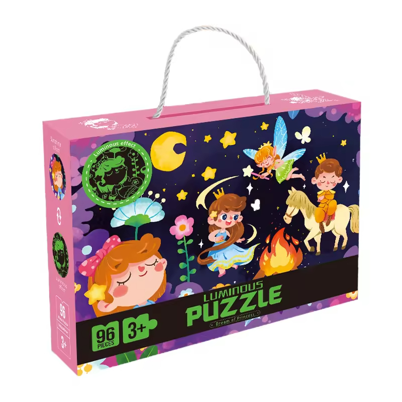 Children’s Puzzle Plane Glow-in-the-dark Puzzle Block Puzzle Early Education Assembly Toy - Image 11