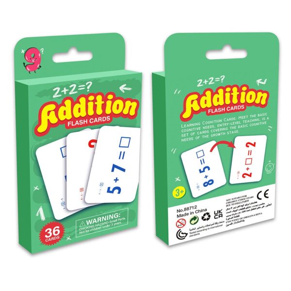 High Quality Early Learning 36pcs Preshcool Educational Card Math Learning Toys for Kids - Image 2