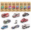 3D Wooden Jigsaw Puzzle Kids Diy Assembly 3d Pull Back Wooden Puzzle Car - Image 14