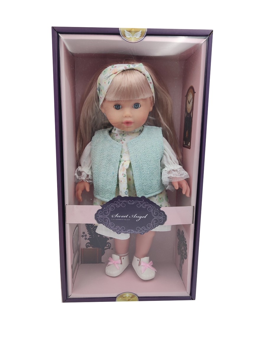 Kids 12 Inch Drink And Wet Girl Baby Doll Toys With 12 English Sound - Image 3