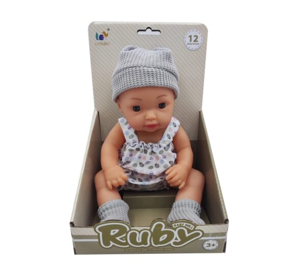 12 Inch Drink And Wet Baby Silicone Reborn Dressing Dolls With 12 Sounds - Image 4