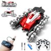 Remote Control Stunt Light Car 8wd Drift Spray Dual Mode Racing Toy Hand Gesture Remote Control Rc Stunt Car - Image 13