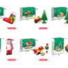 31Pcs Animal Mini Blocks Christmas Construction Toy for Kids Santa Block Decoration Sets Assembled Toys - Image 13