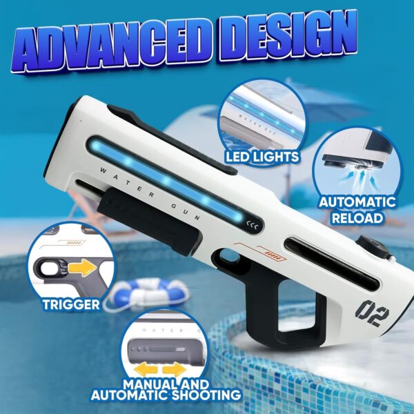 Handheld High Pressure Easy Fill Manual Water Bairsoft Blaster Gun Wholesale Children Electric Cheap Water Guns - Image 12