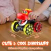 Press and Go Cars Toys Inertial Glide Model Light-up Toys Pull Back Truck Monster Truck Toys Dinosaur Cars - Image 24