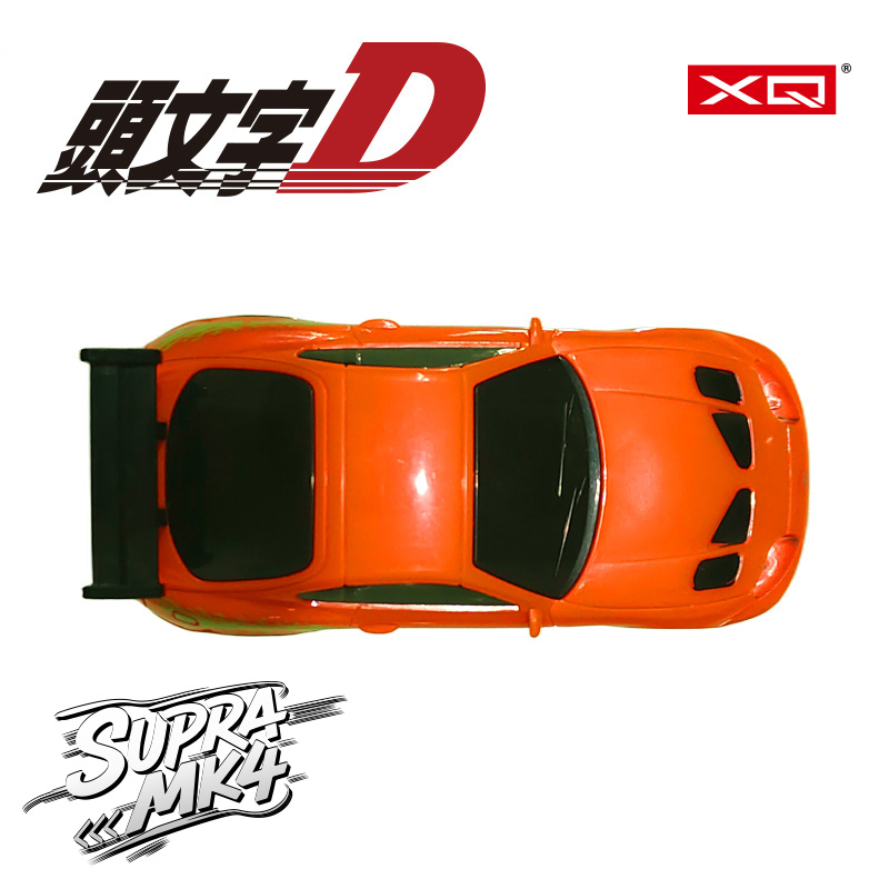 頭文字 D 2.4G 1:64 Plastic TOYOTA SUPRA Mini Remote Control Car with Lights - Image 11