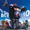 1:10 Scale Robot Gesture Control 80 Mins Play One Button LED Lights Sound Effects Transforming RC Car - Image 23