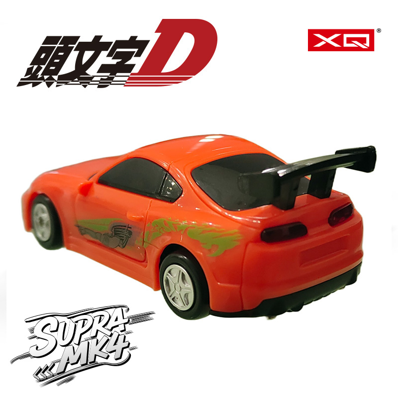 頭文字 D 2.4G 1:64 Plastic TOYOTA SUPRA Mini Remote Control Car with Lights - Image 9