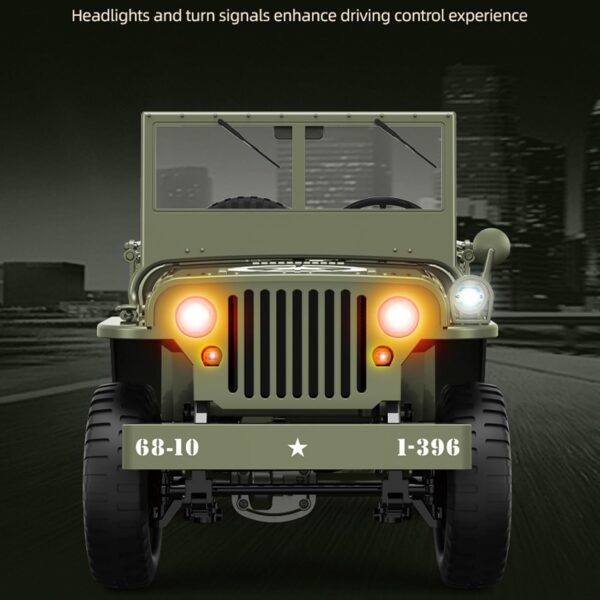 1:10 Scale D888 Willys RC Crawlers Truck 2.4Ghz 4WD Off Road Rock Crawler Vehicle with Lights RC Truck - Image 12