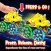 Press and Go Cars Toys Inertial Glide Model Light-up Toys Pull Back Truck Monster Truck Toys Dinosaur Cars - Image 22