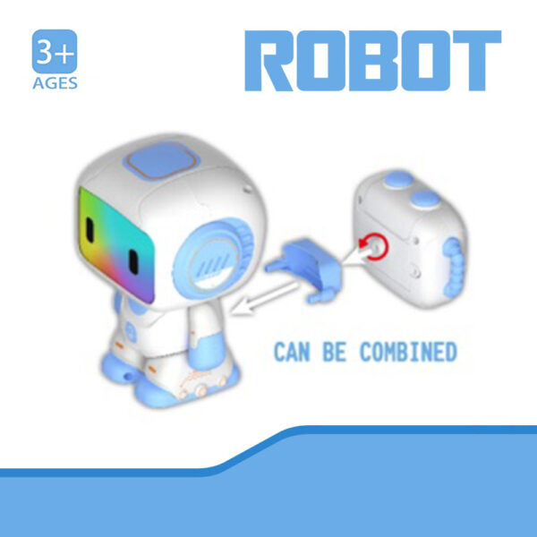 New 2.4GHz Wireless Programming Intelligent Rc Robot Mechanical Walking Dancing Musical Robot with Color Light - Image 12