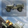 1:10 Scale D888 Willys RC Crawlers Truck 2.4Ghz 4WD Off Road Rock Crawler Vehicle with Lights RC Truck - Image 20