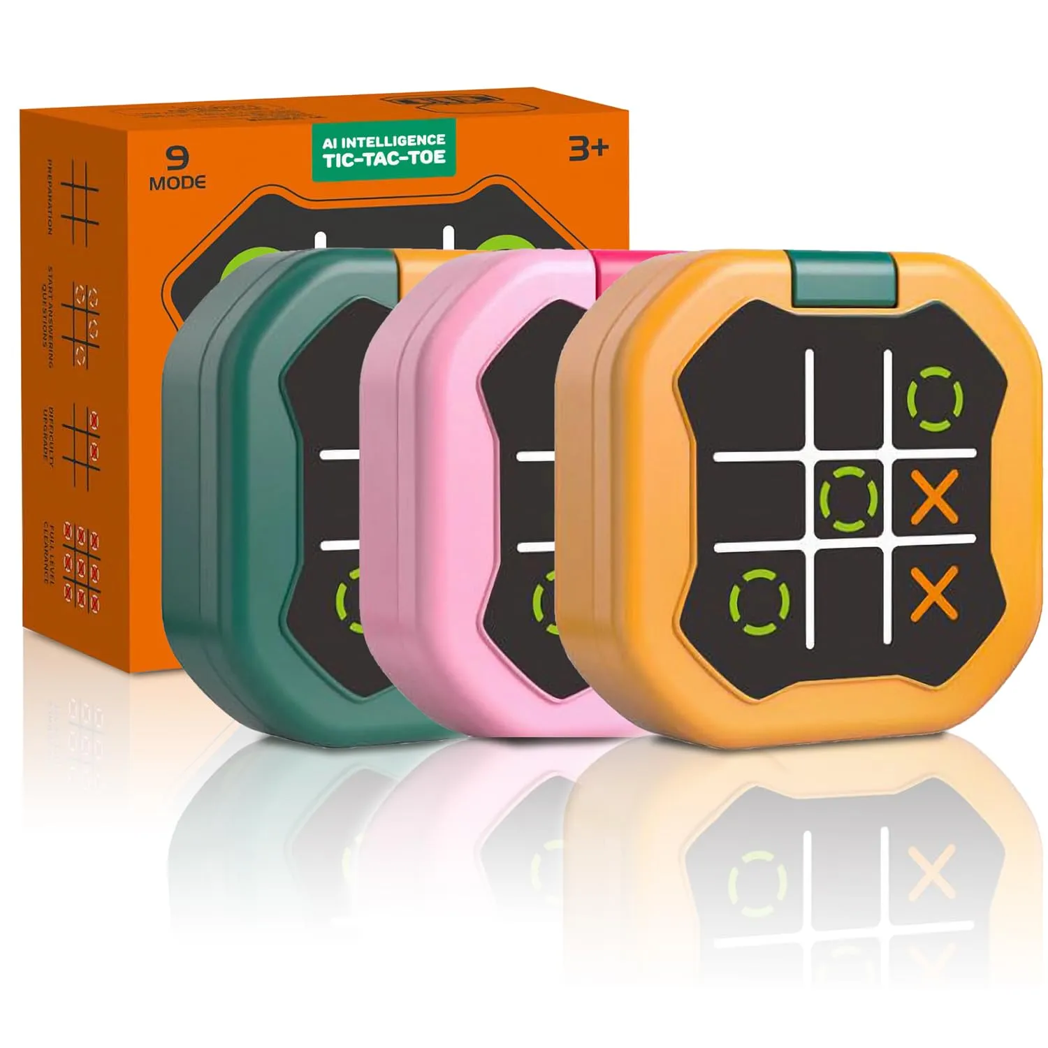 New Puzzles Portable Handheld Games Electronic Tic Tac Toe Game for Educational Memory Growth - Image 7