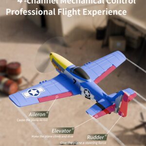 2.4GHz RC Fixed Wing Plane Brushless Motor Starter RC Hobby Kit RTF Gyro-Assist for Beginners Electric Foam Plane - Image 34
