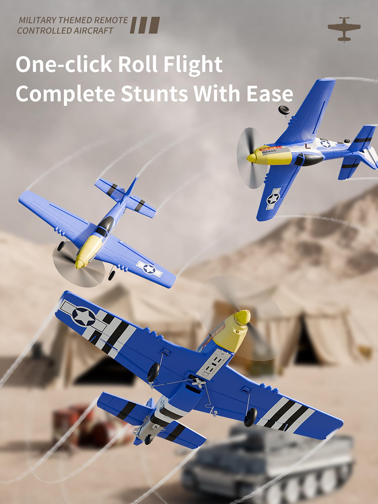 2.4GHz RC Fixed Wing Plane Brushless Motor Starter RC Hobby Kit RTF Gyro-Assist for Beginners Electric Foam Plane - Image 9