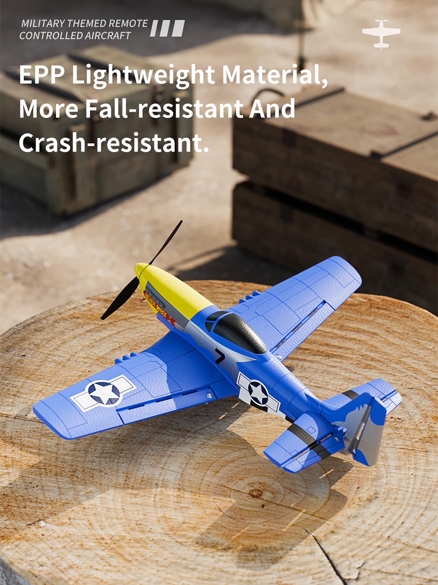 2.4GHz RC Fixed Wing Plane Brushless Motor Starter RC Hobby Kit RTF Gyro-Assist for Beginners Electric Foam Plane - Image 3