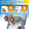 21 In-1 Solar Robot Building STEM Toy Educational Toy Battery Solar Powered STEM Building Toy Set with 210 Pieces - Image 26