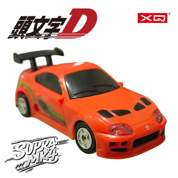 頭文字 D 2.4G 1:64 Plastic TOYOTA SUPRA Mini Remote Control Car with Lights - Image 6