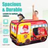 Family Kitchen Set Toy Soft Polyester Style Food Truck Play Tent Chicken Burger Matched Pop up Tent - Image 20
