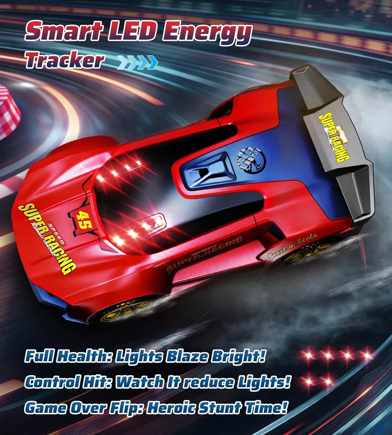 Innovative 2.4G Sensor Chase Game Dual Remotes Ejection Launcher Parent Child Interactive Battle RC Car Set - Image 13