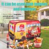 Family Kitchen Set Toy Soft Polyester Style Food Truck Play Tent Chicken Burger Matched Pop up Tent - Image 19