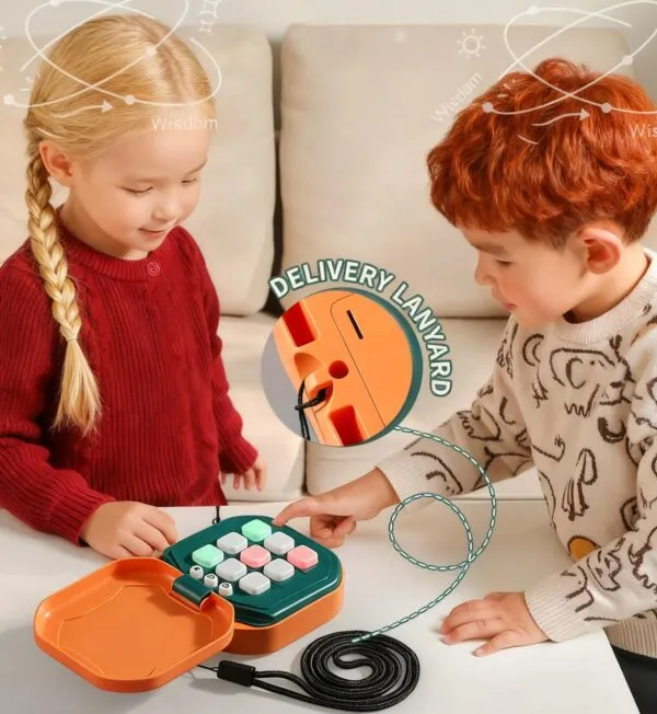 New Puzzles Portable Handheld Games Electronic Tic Tac Toe Game for Educational Memory Growth - Image 4