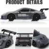 1 24 Scale 4WD 2 4GHz High Speed 20KMH LED Linkage Light Set Indoor Mini Electric Racing Full Remote Control Drift RC Car - Image 20