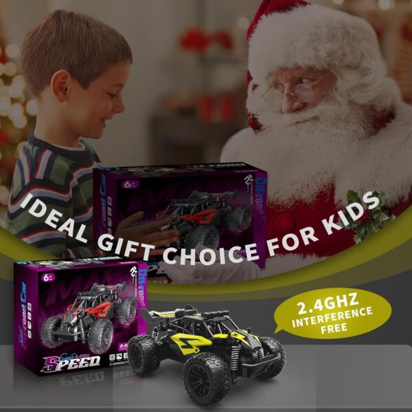 Professional 24G High Speed Off Road 1:18 Scale Four Wheel Climber Light Radio Remote Control 1:18 Off Road RC Car - Image 6