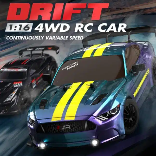 Hot Selling 1:16 RC Drift Car 4WD 30+KM/H Full Proportional High Speed RC Car - Image 27