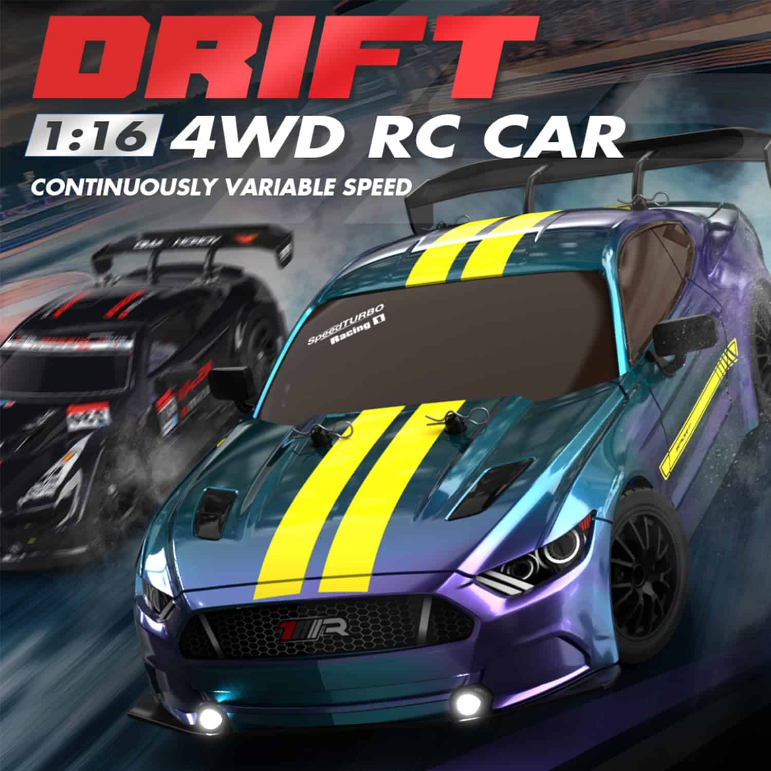 Hot Selling 1:16 RC Drift Car 4WD 30+KM/H Full Proportional High Speed RC Car - Image 25