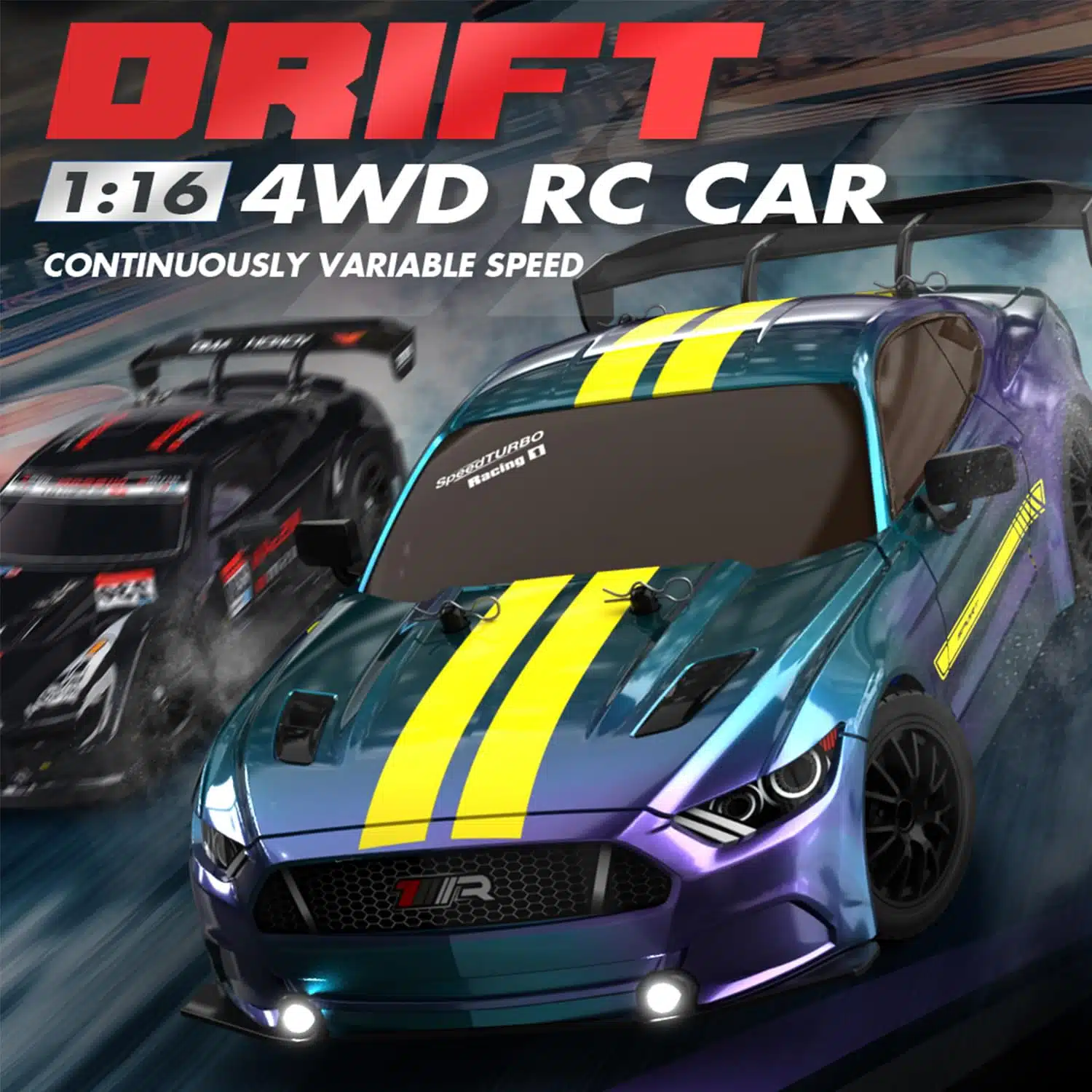 Hot Selling 1:16 RC Drift Car 4WD 30+KM/H Full Proportional High Speed RC Car - Image 26