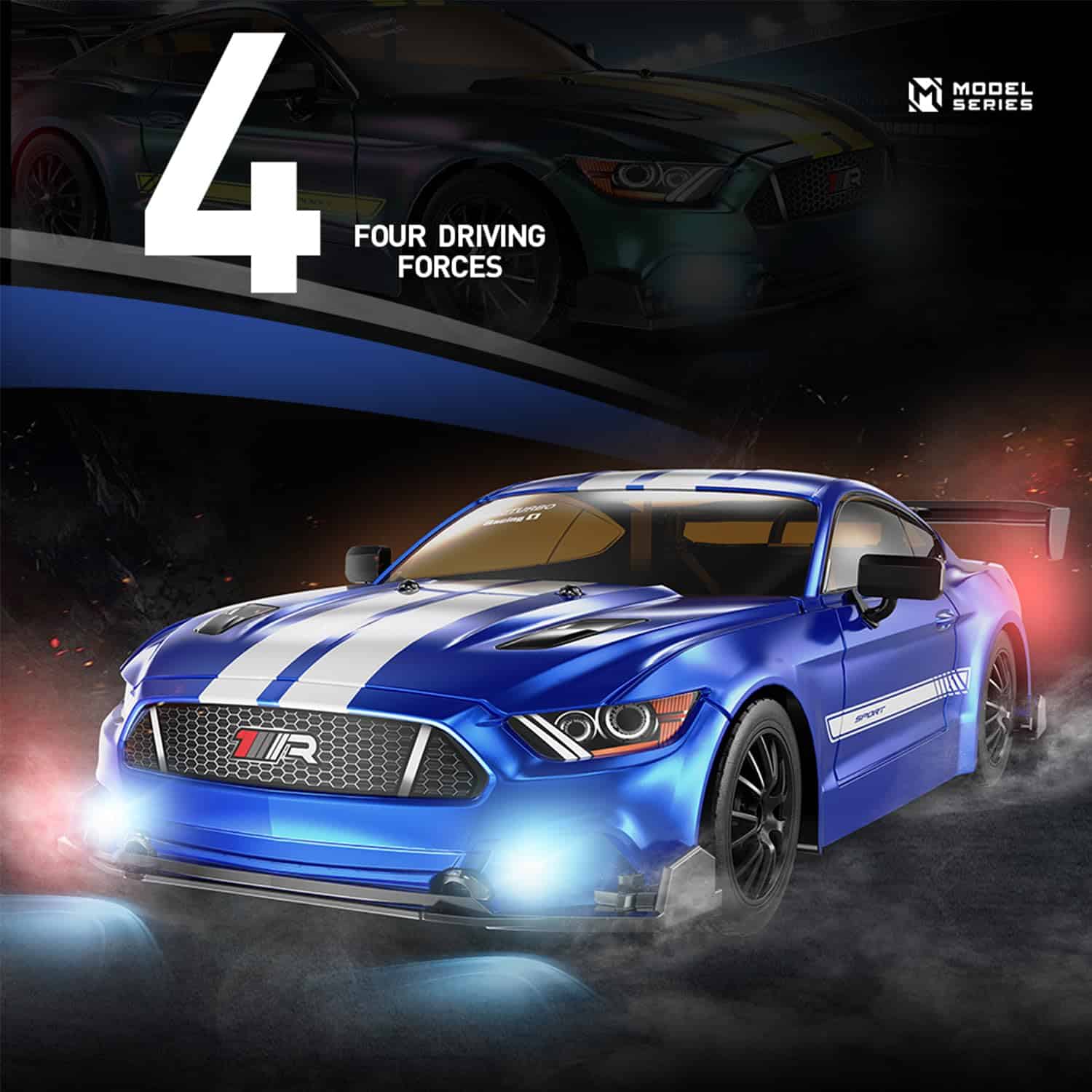 Hot Selling 1:16 RC Drift Car 4WD 30+KM/H Full Proportional High Speed RC Car - Image 10