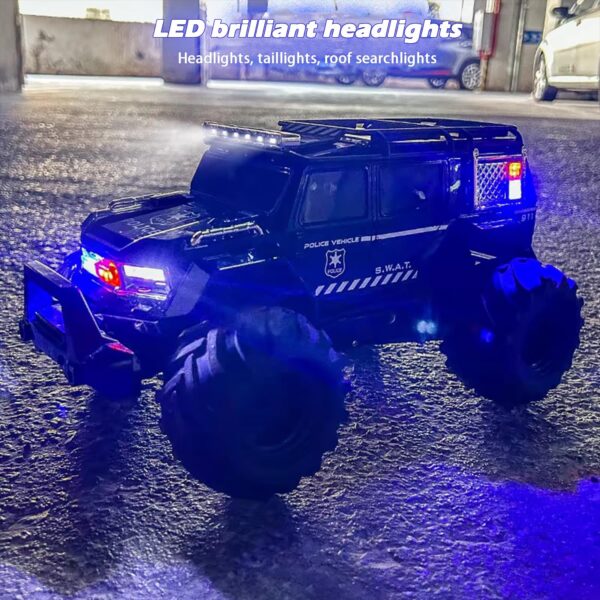 Top Powerful Battery Driven Waterproof 4WD Monster Off Road 24GHz Fast Racing Toys Amphibious RC Cars - Image 6
