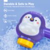 Rolling Ball Track Pieces Toys Baby 2 in 1 Penguin Hammer Pounding Montessori Toys Plastic Roller coaster Ball Ramp Toy - Image 18
