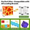 100 PCS OEM Build World Magic Portal Plastic Magnetic Tiles STEM Sensory Magnetic Blocks - Image 20