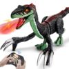 Remote Control Dinosaur Toys Children Body Swing Light Sound Plastic Electronics Spray Dinosaur - Image 13