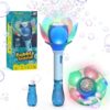 Outdoor Toys Bubble Wand Toys 10 Holes Rich Bubbles Plastic Electric Bubble Wand Toys - Image 17