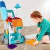 EPT Educational Kids House Cleaning Play Set Clean Tool Toy Plastic Children Tool Pretend Play Cleaning Set - Image 18